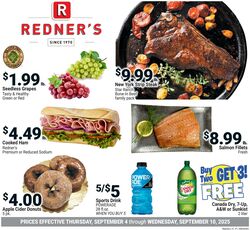 Weekly ad Redner's Markets 09/04/2025 - 09/10/2025