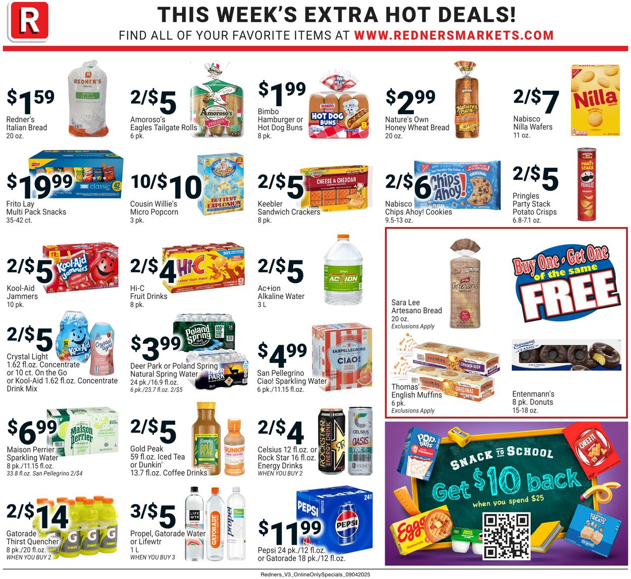 Weekly ad Redner's Markets 09/04/2025 - 09/10/2025