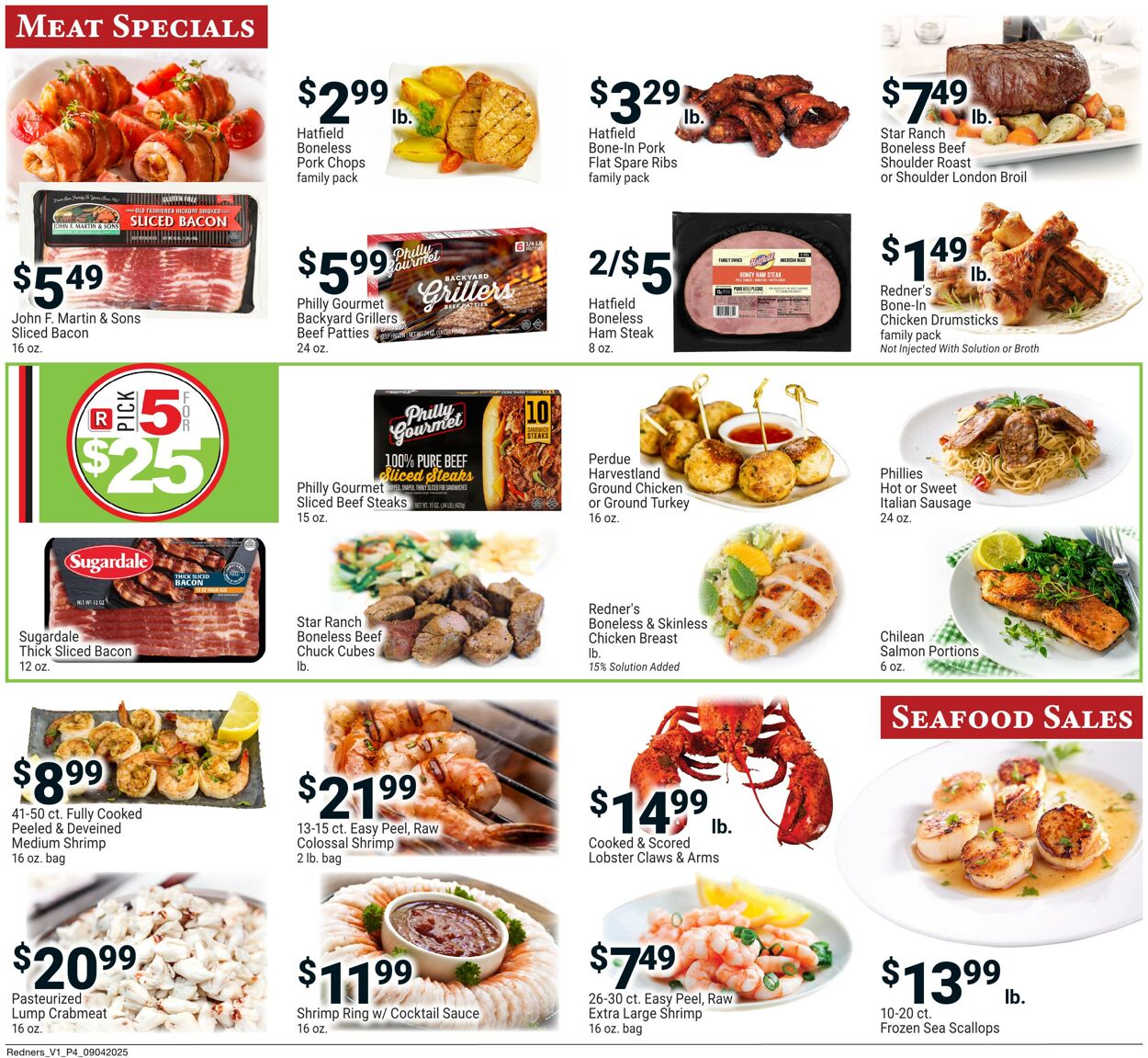 Weekly ad Redner's Markets 09/04/2025 - 09/10/2025