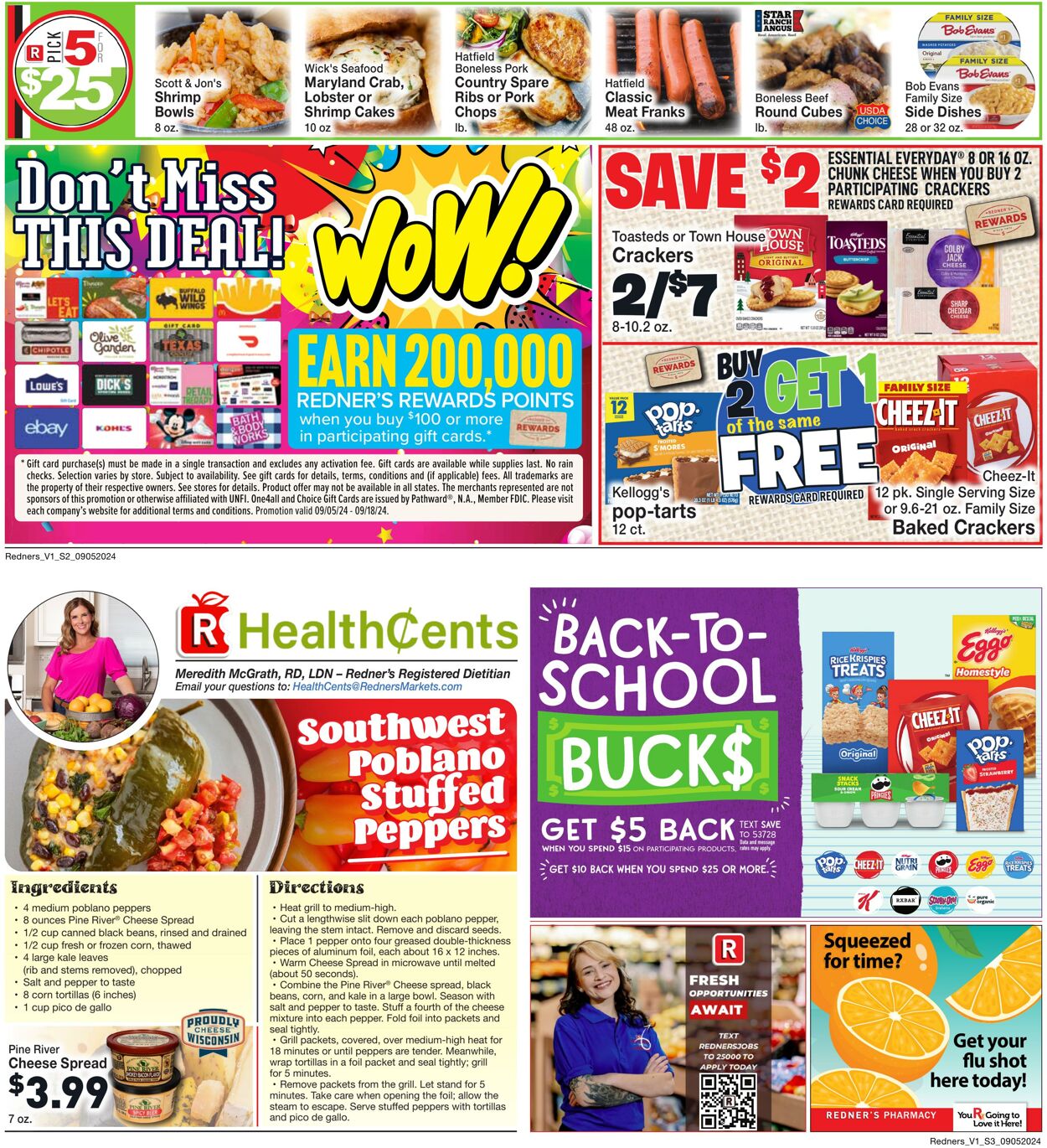 Weekly ad Redner's Markets 09/05/2024 - 09/11/2024