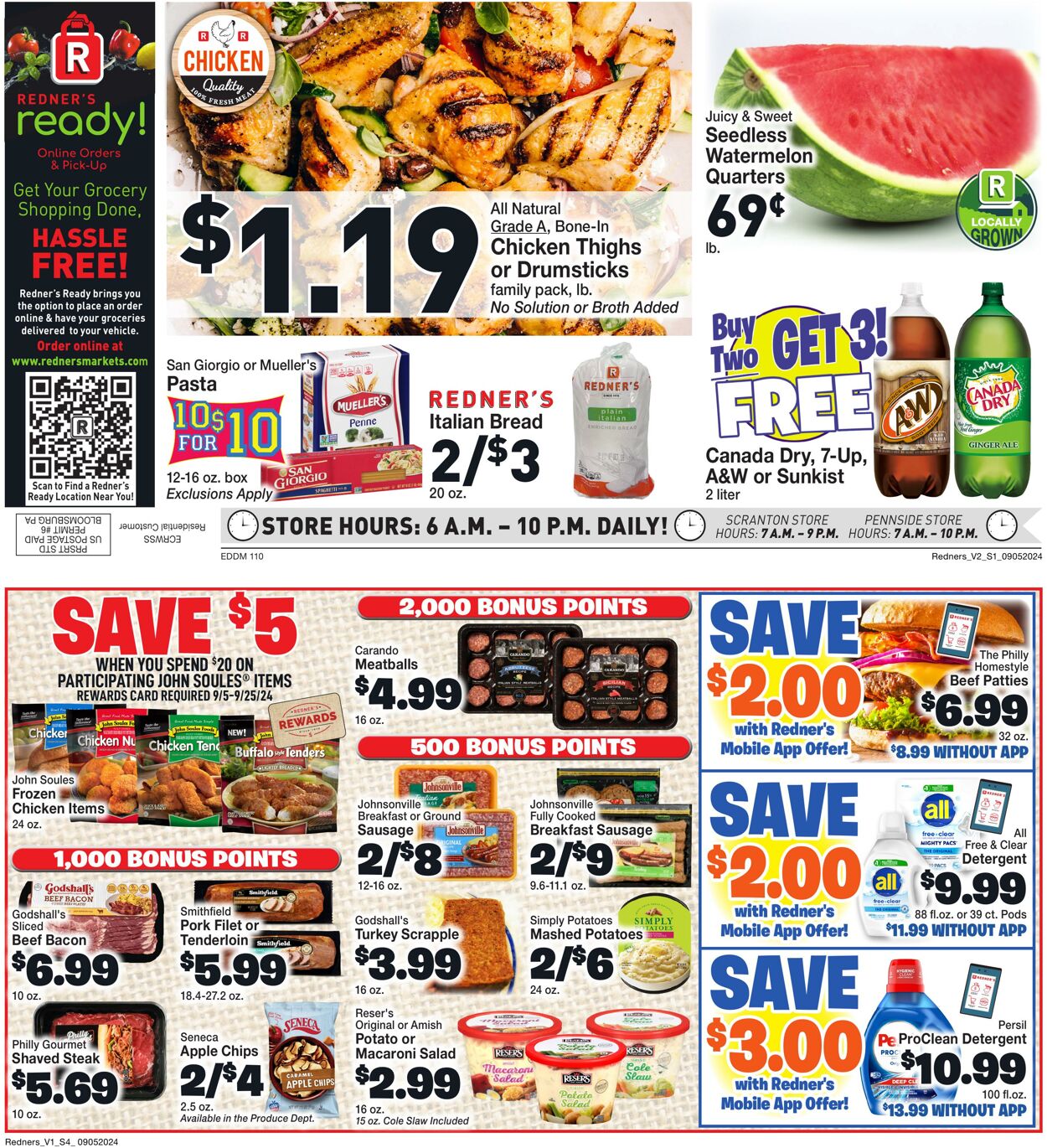 Weekly ad Redner's Markets 09/05/2024 - 09/11/2024