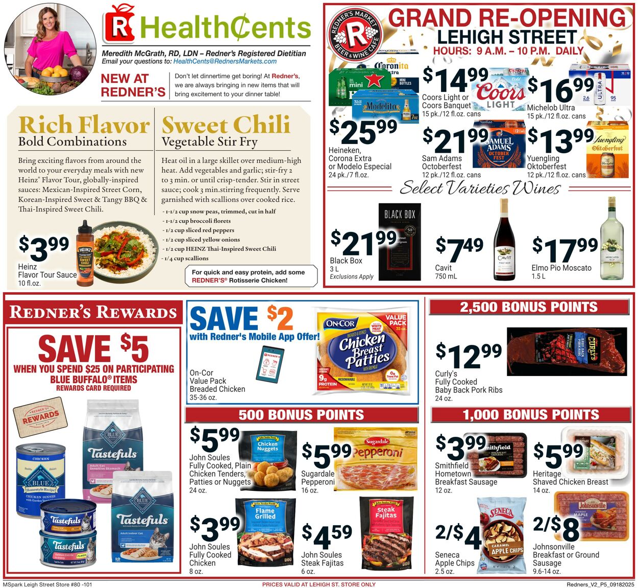 Weekly ad Redner's Markets 09/18/2025 - 09/24/2025