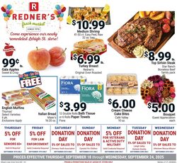 Weekly ad Redner's Markets 09/18/2025 - 09/24/2025