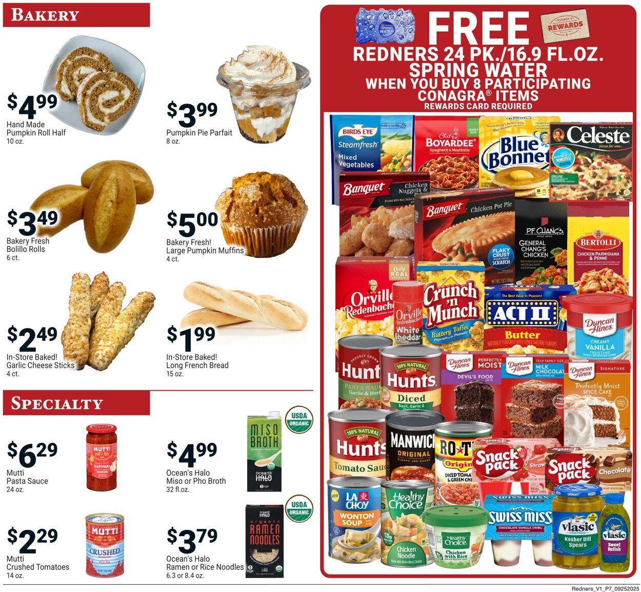 Weekly ad Redner's Markets 09/25/2025 - 10/01/2025