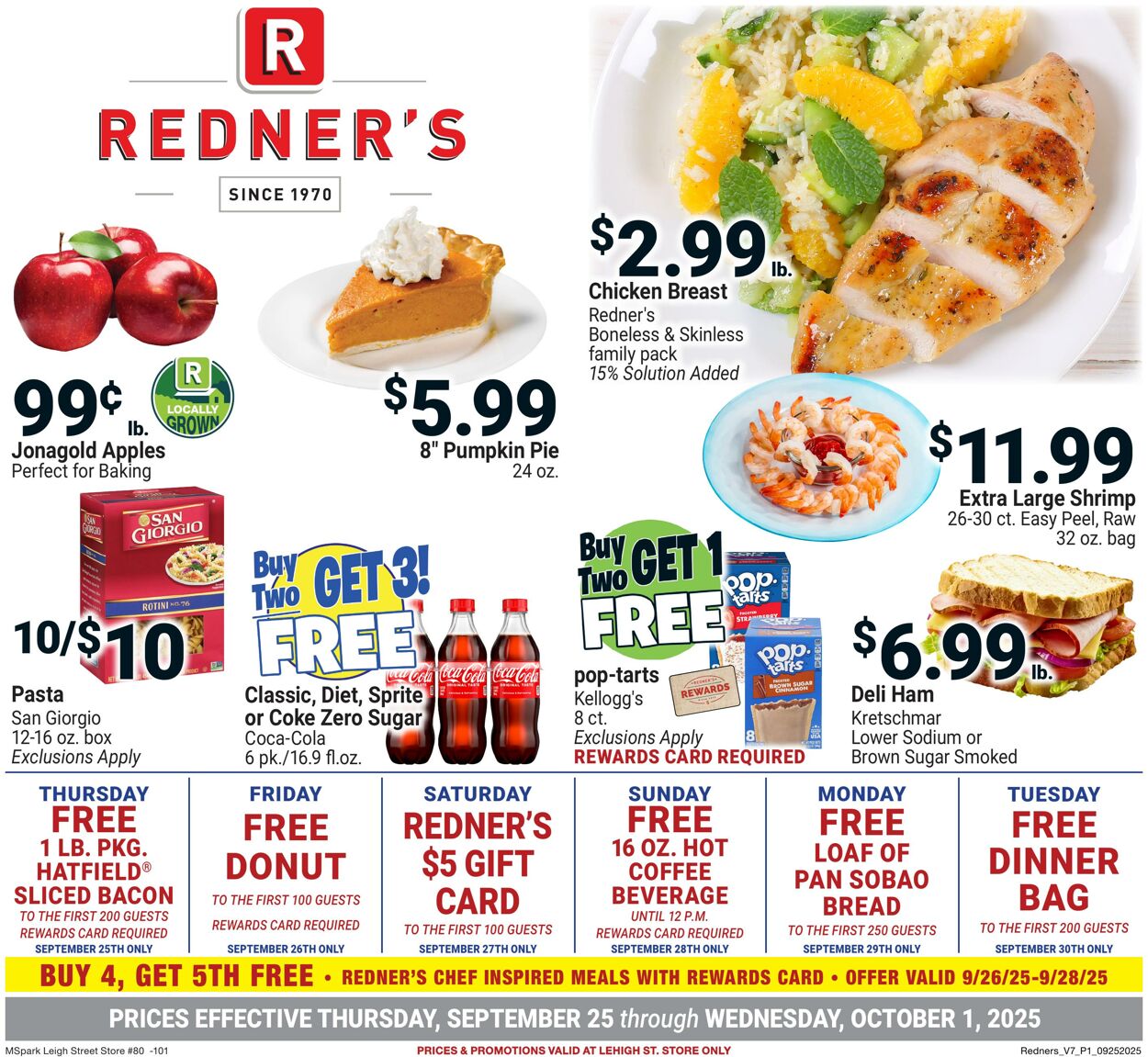 Weekly ad Redner's Markets 09/25/2025 - 10/01/2025