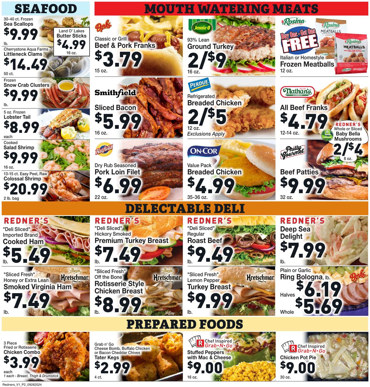 Weekly ad Redner's Markets 09/26/2024 - 10/02/2024