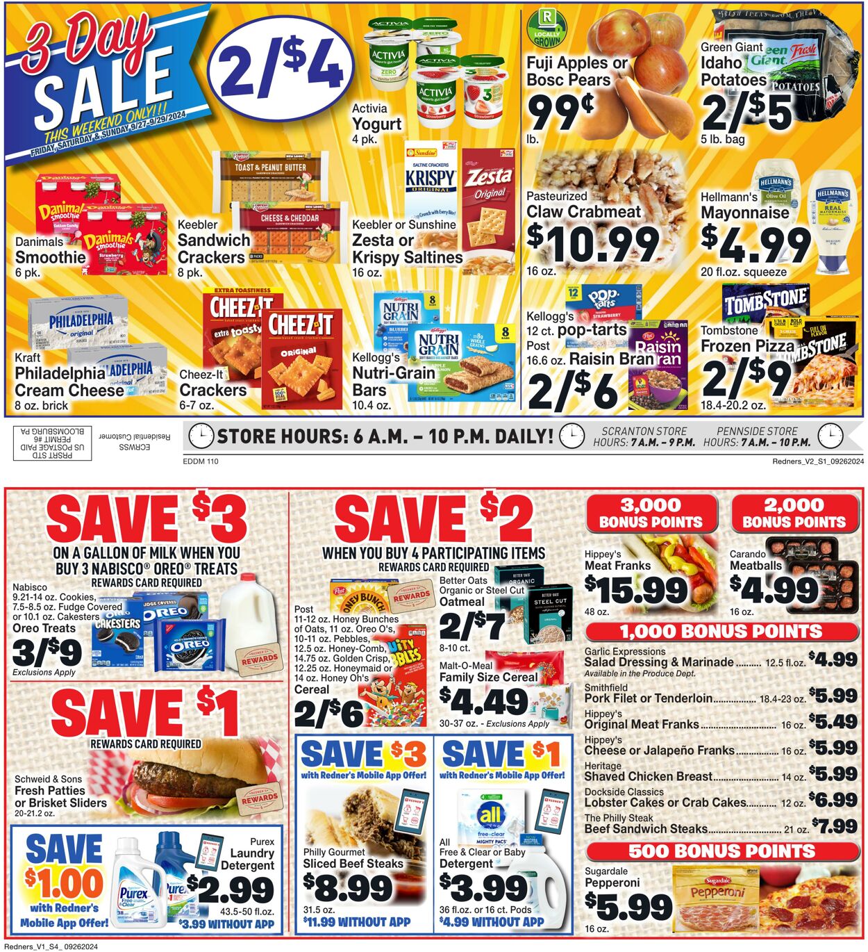 Weekly ad Redner's Markets 09/26/2024 - 10/02/2024