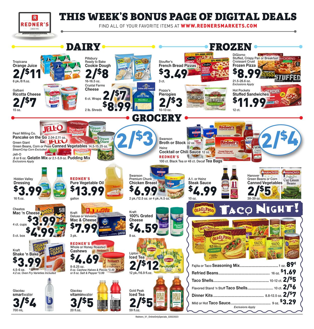 Weekly ad Redner's Markets 02/02/2023 - 02/08/2023