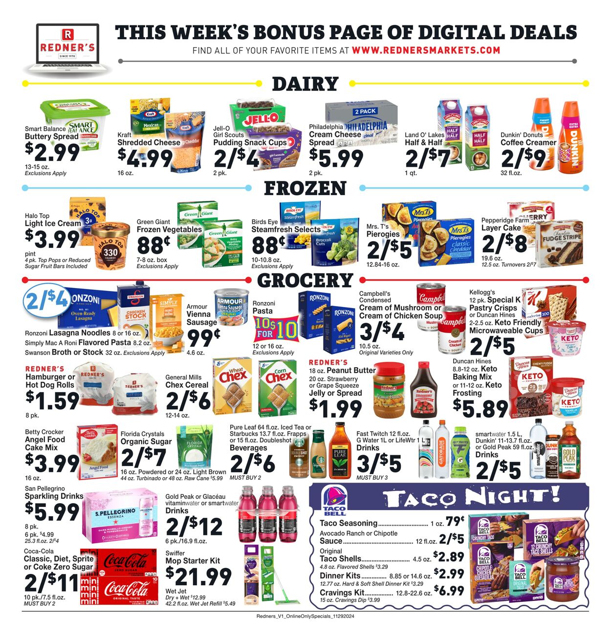 Weekly ad Redner's Markets 11/29/2024 - 12/04/2024