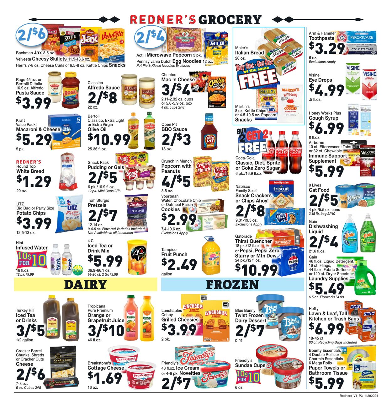 Weekly ad Redner's Markets 11/29/2024 - 12/04/2024