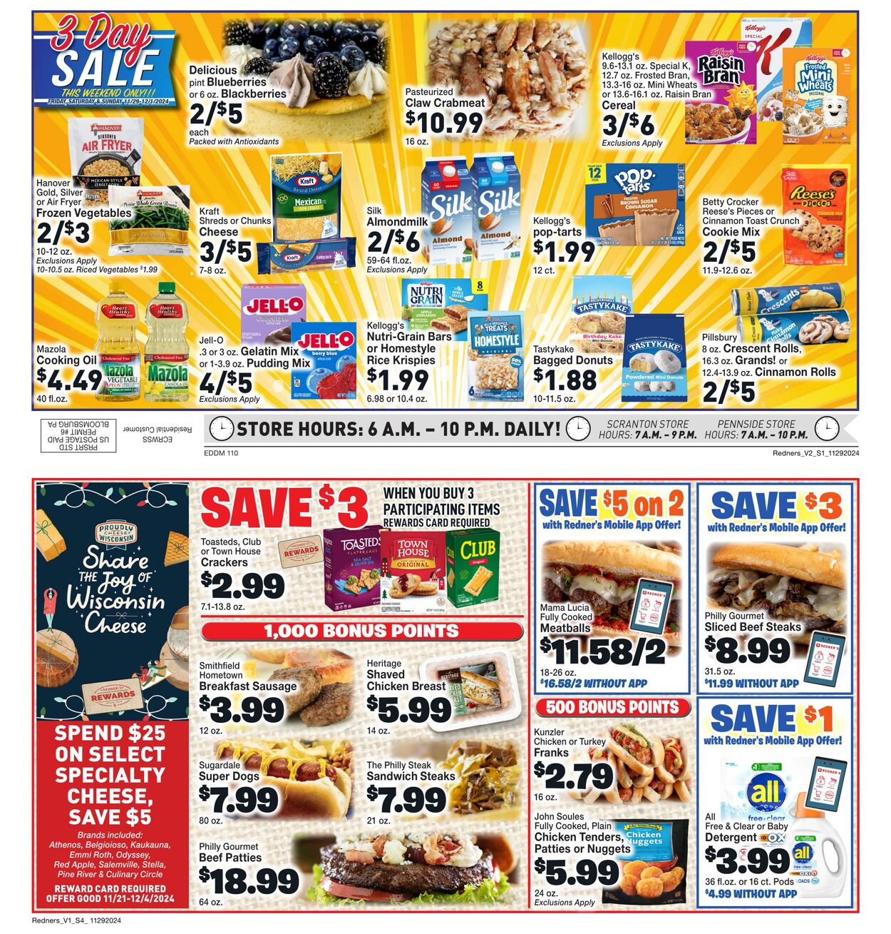 Weekly ad Redner's Markets 11/29/2024 - 12/04/2024