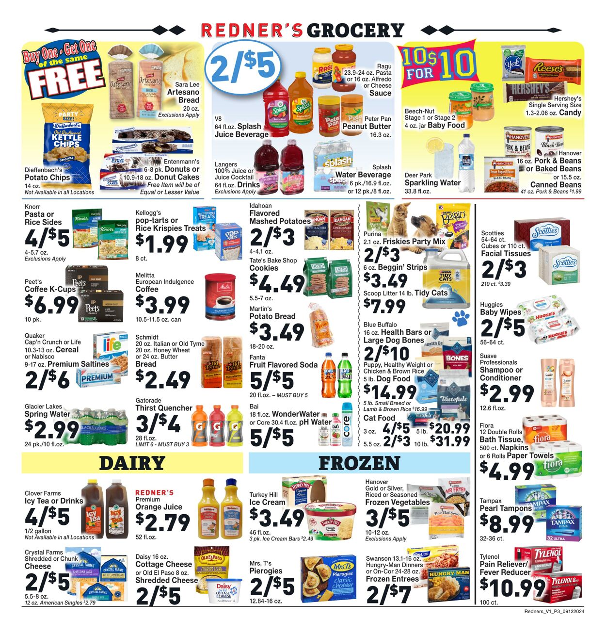 Weekly ad Redner's Markets 09/12/2024 - 09/18/2024