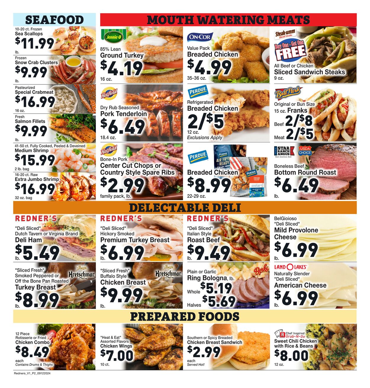 Weekly ad Redner's Markets 09/12/2024 - 09/18/2024