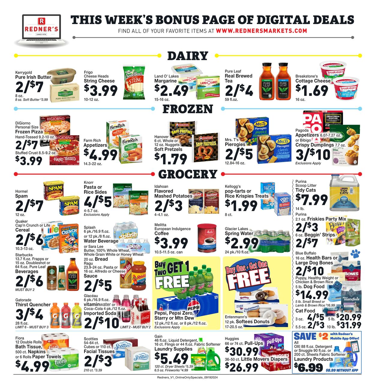 Weekly ad Redner's Markets 09/19/2024 - 09/25/2024