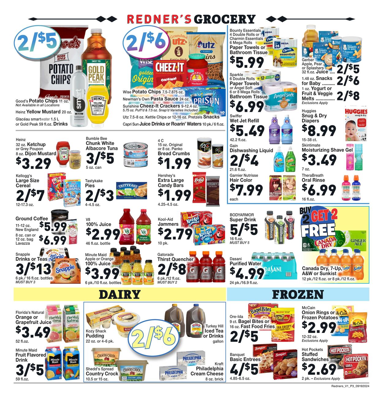 Weekly ad Redner's Markets 09/19/2024 - 09/25/2024