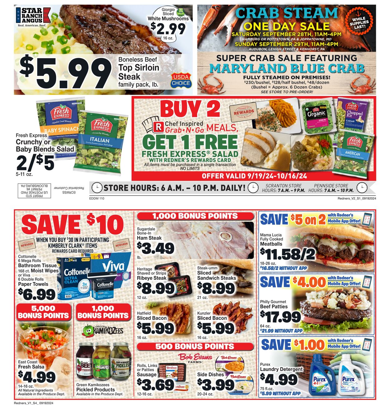 Weekly ad Redner's Markets 09/19/2024 - 09/25/2024