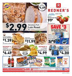 Weekly ad Redner's Markets 10/03/2024 - 10/09/2024