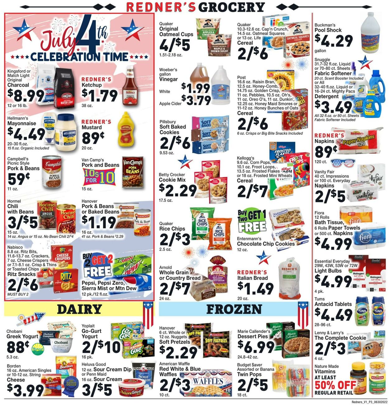 Weekly ad Redner's Markets 06/30/2022 - 07/06/2022