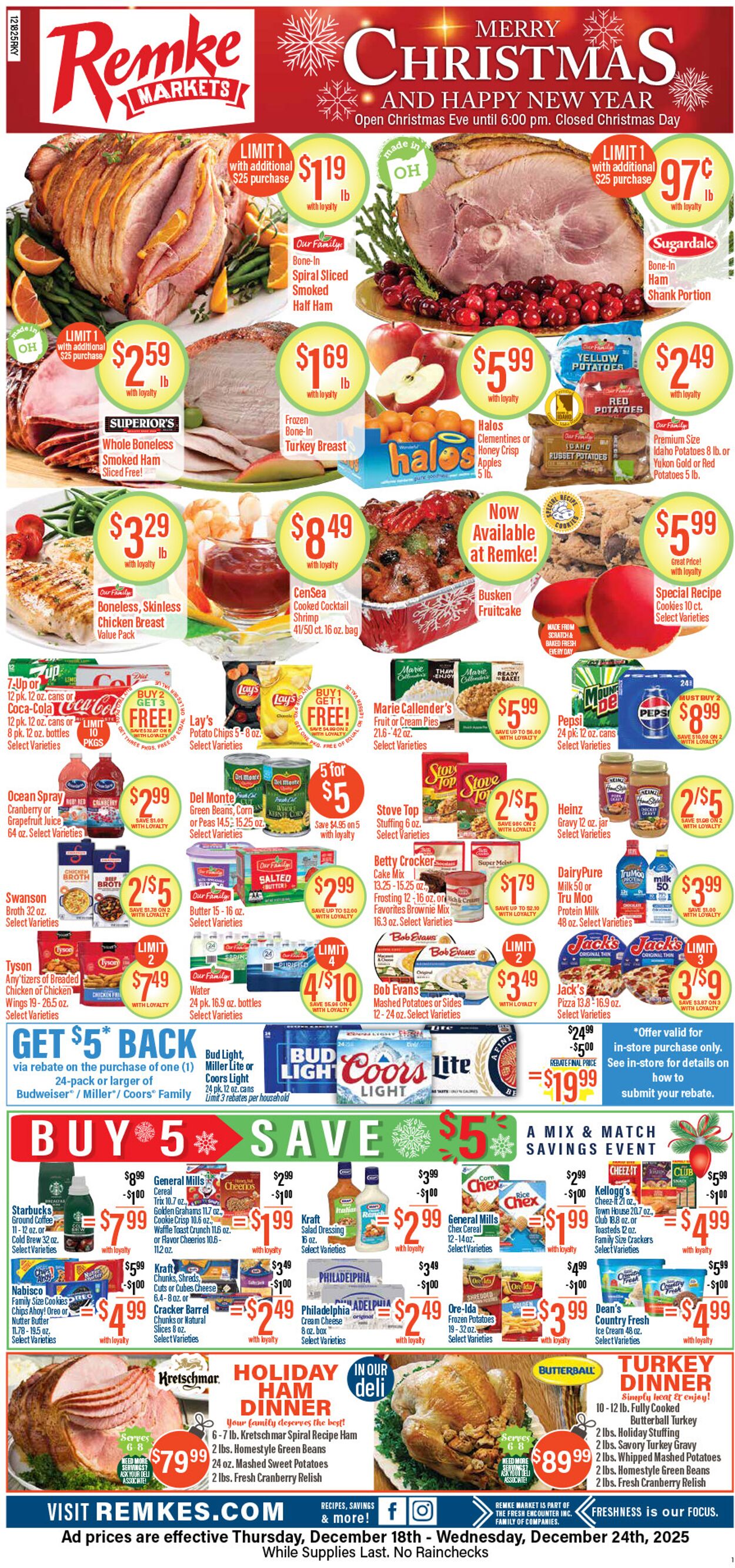 Weekly ad Remke Markets 12/18/2025 - 12/24/2025