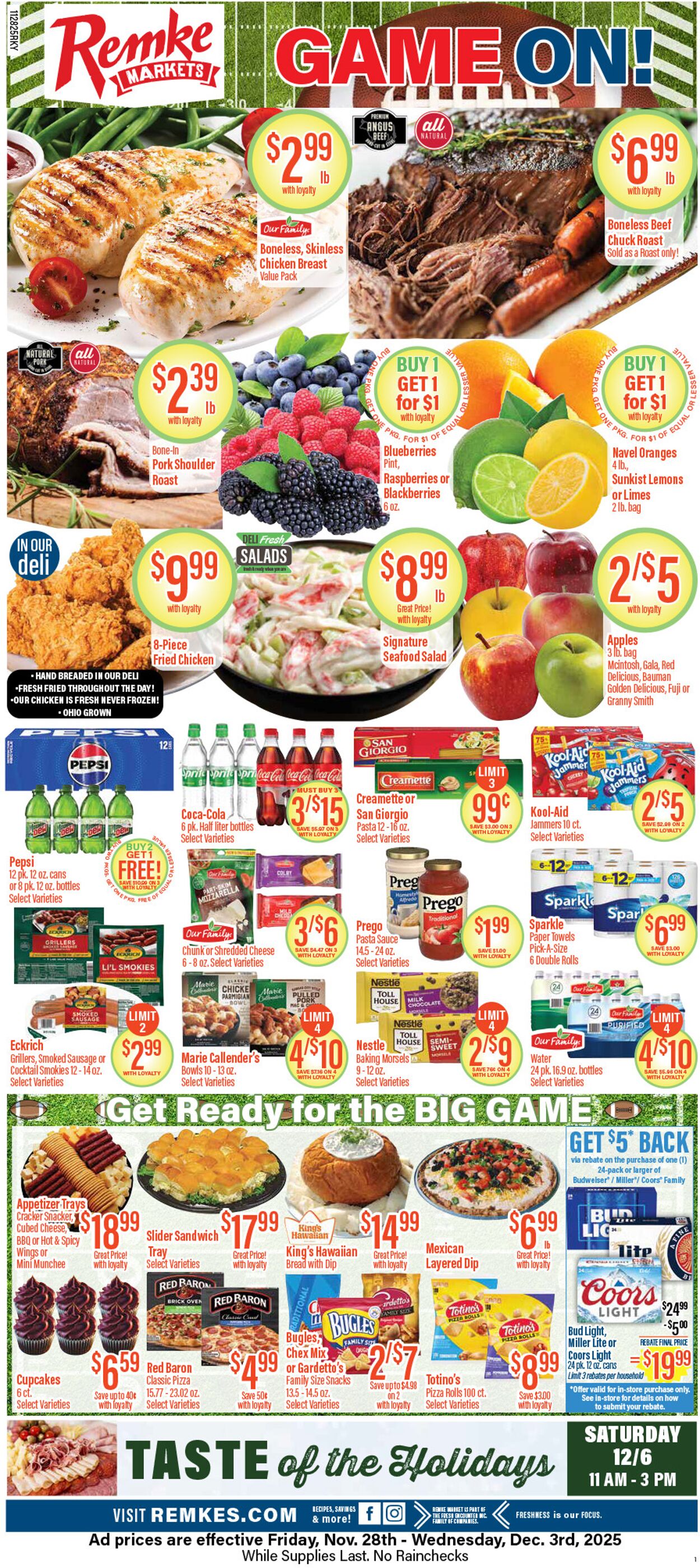 Weekly ad Remke Markets 11/20/2025 - 11/26/2025