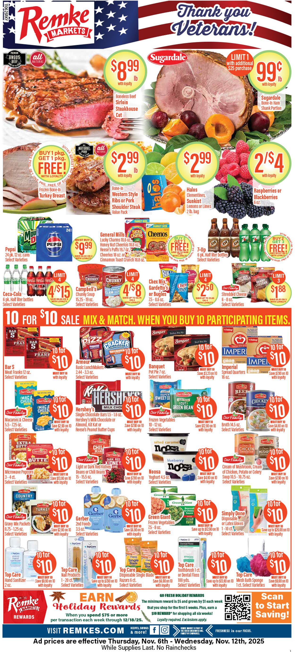 Weekly ad Remke Markets 11/06/2025 - 11/12/2025