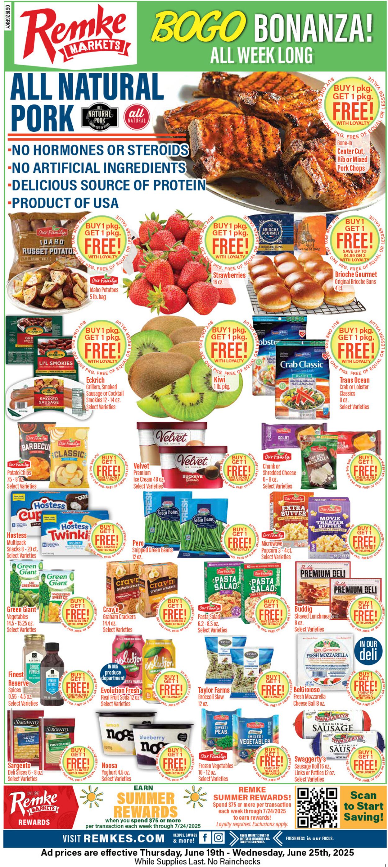 Weekly ad Remke Markets 06/19/2025 - 06/25/2025