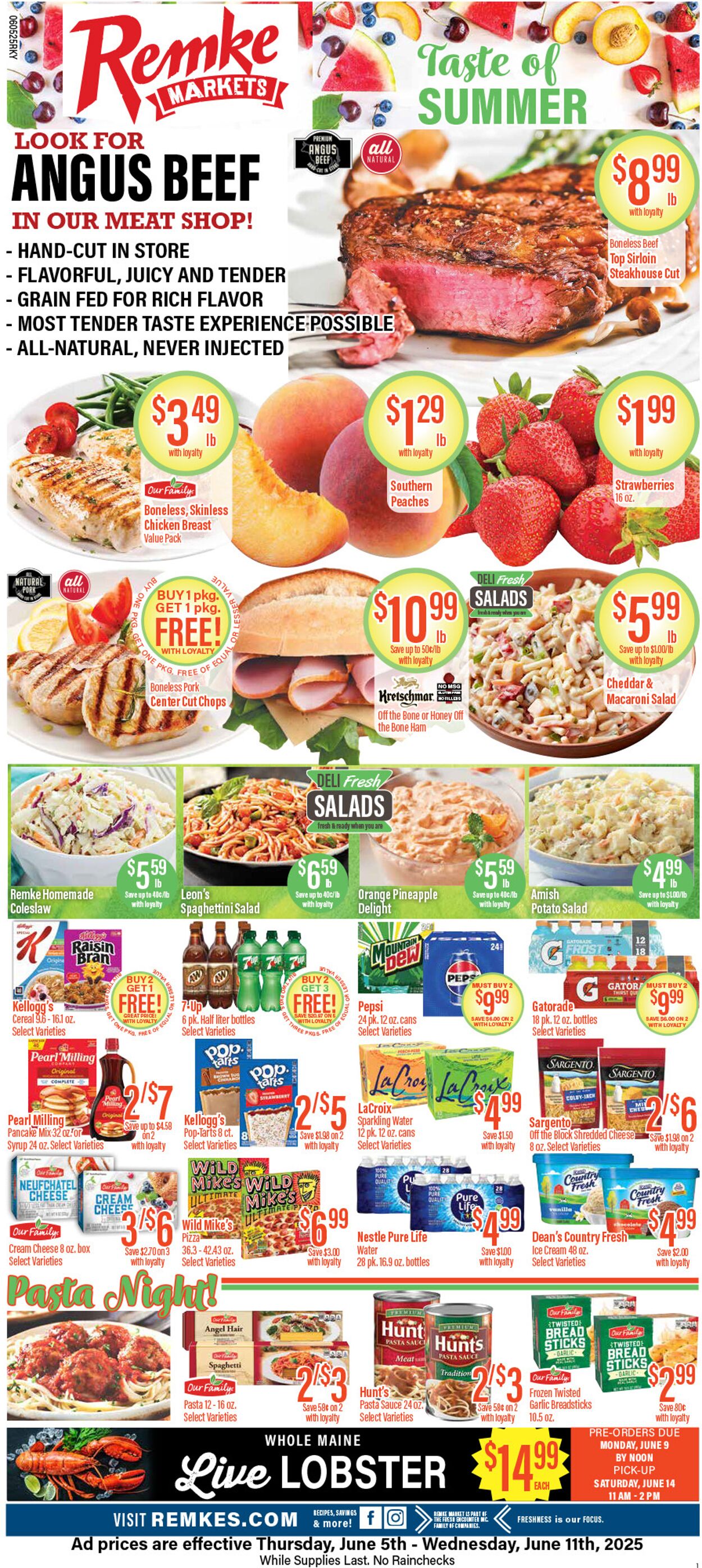 Weekly ad Remke Markets 06/05/2025 - 06/11/2025