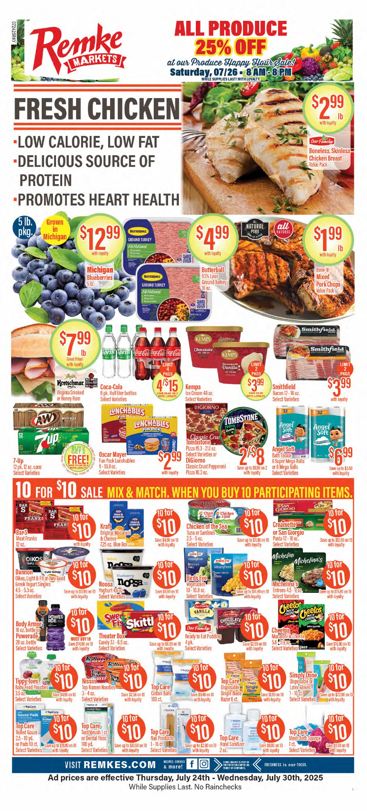 Weekly ad Remke Markets 07/24/2025 - 07/30/2025