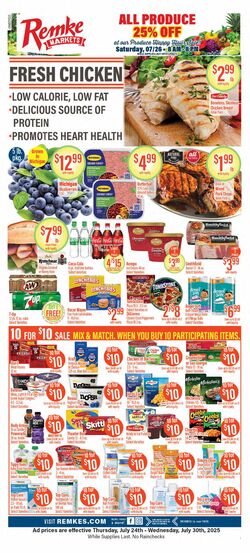 Weekly ad Remke Markets 07/24/2025 - 07/30/2025