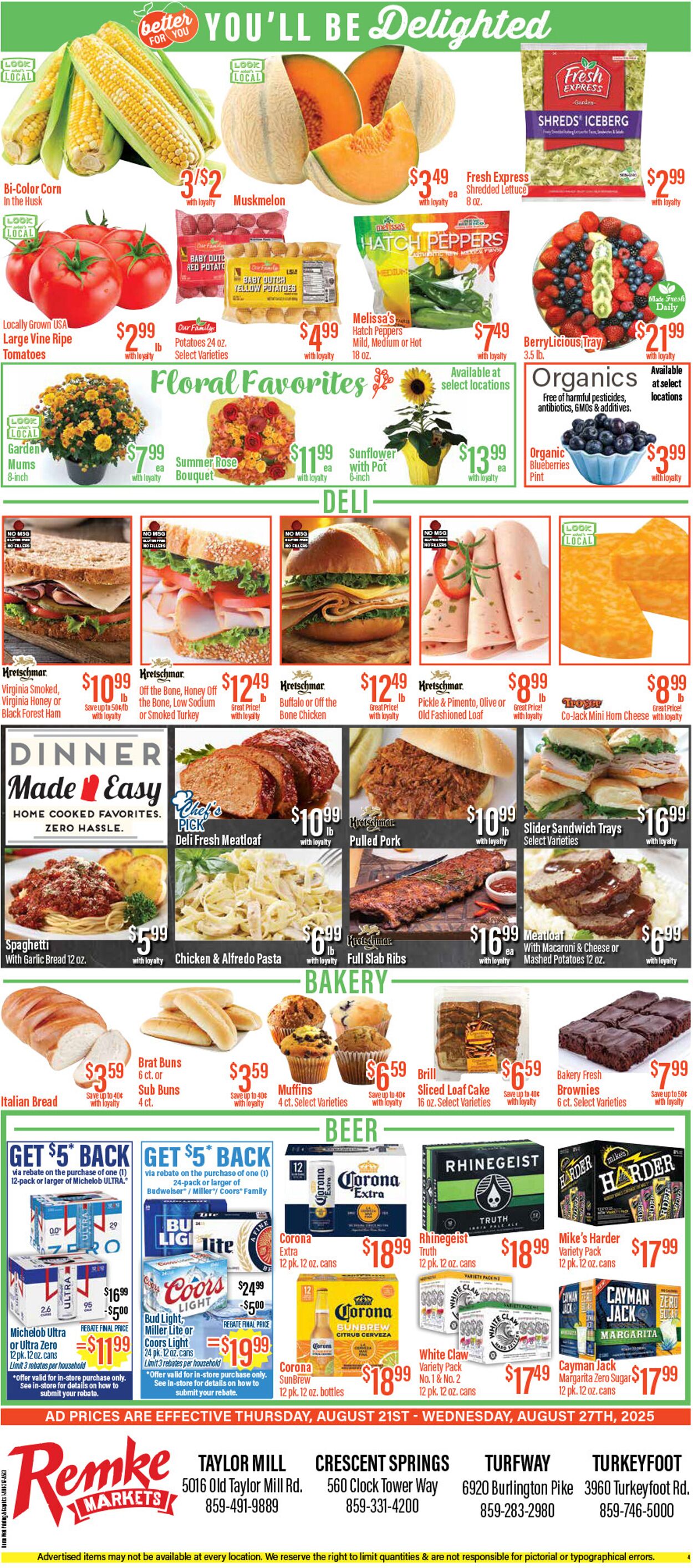 Weekly ad Remke Markets 08/14/2025 - 08/20/2025
