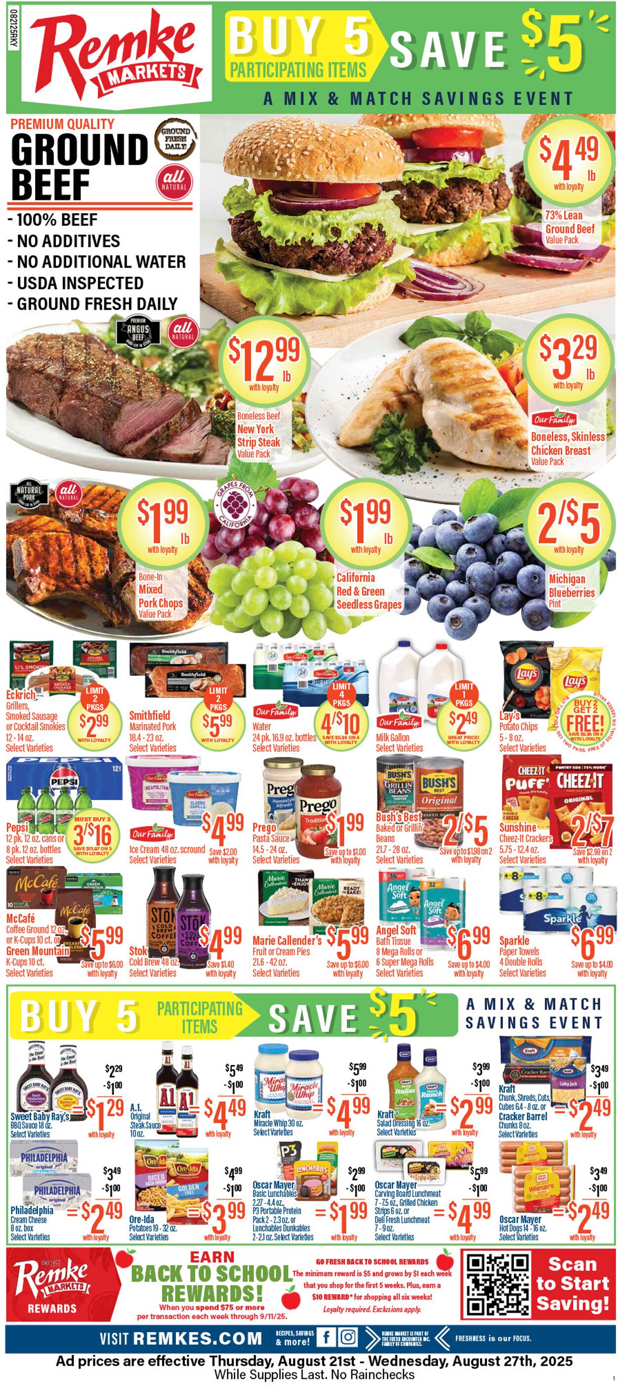 Weekly ad Remke Markets 08/14/2025 - 08/20/2025