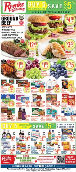 Weekly ad Remke Markets 08/14/2025 - 08/20/2025