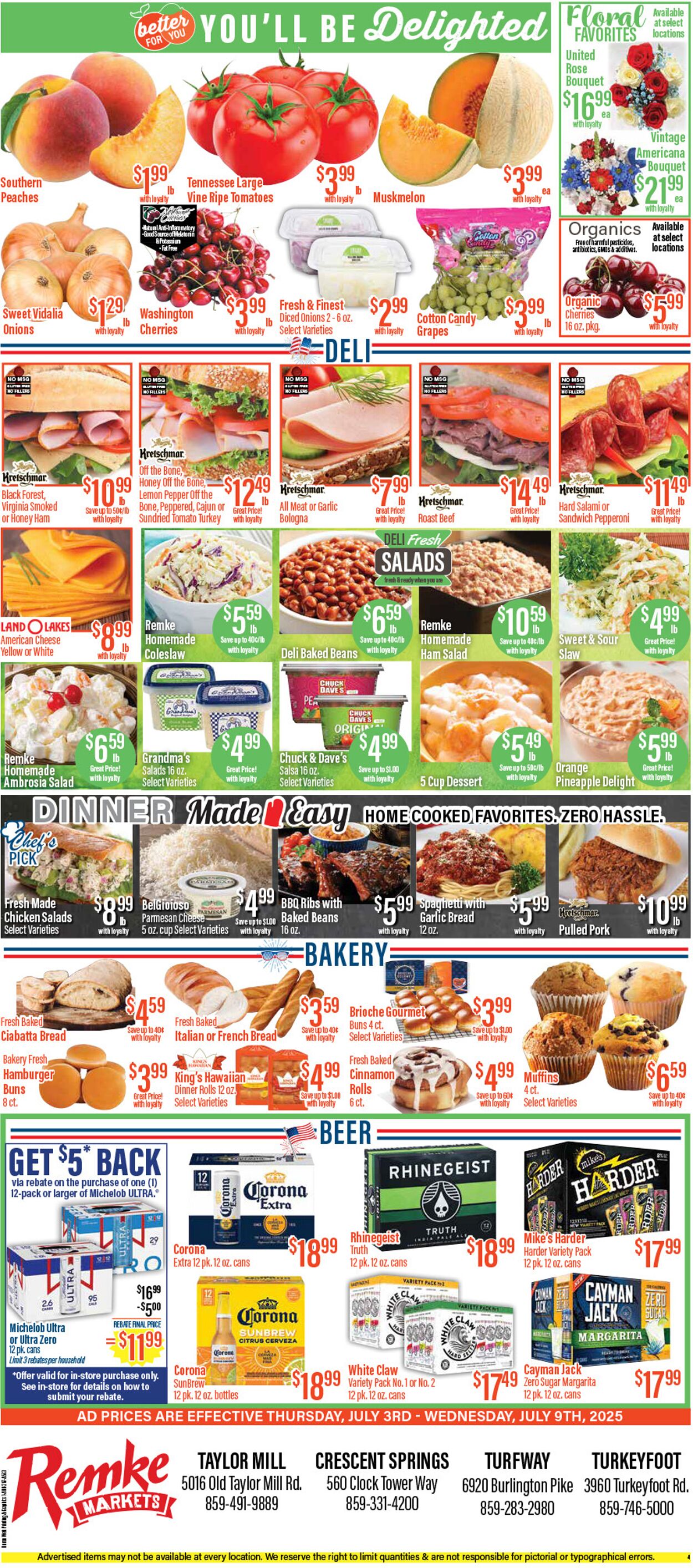 Weekly ad Remke Markets 07/03/2025 - 07/09/2025