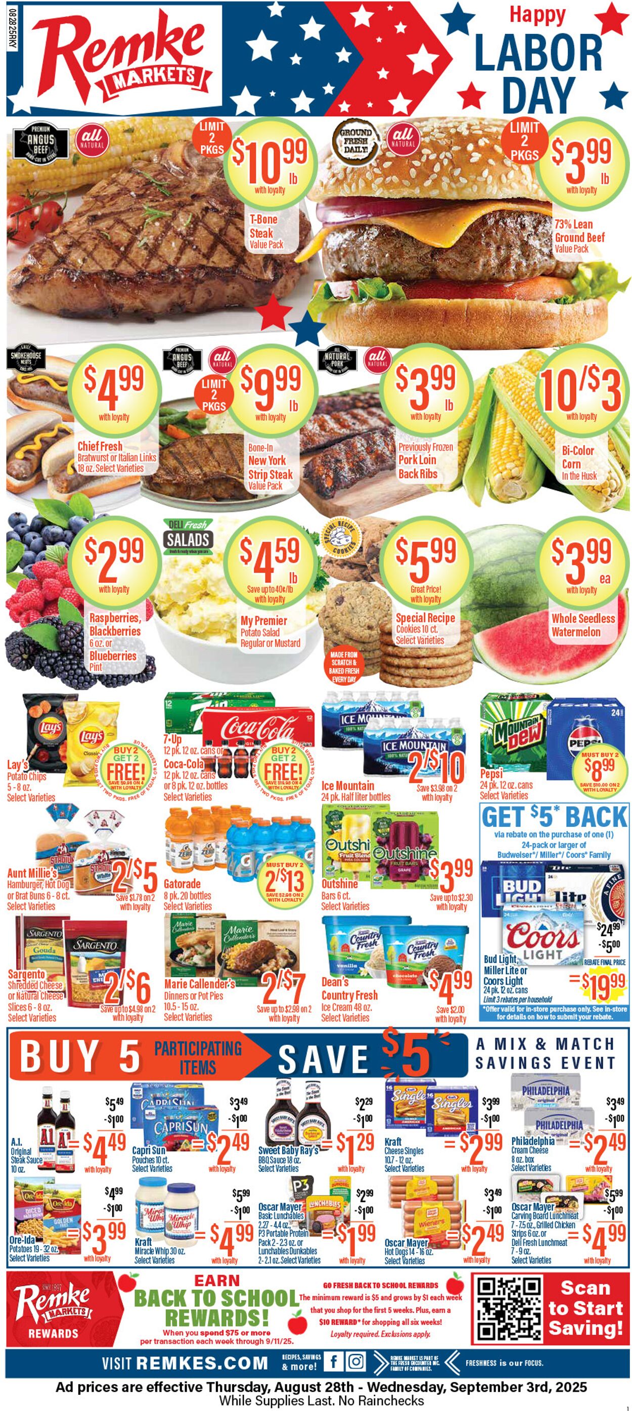 Weekly ad Remke Markets 08/21/2025 - 08/27/2025