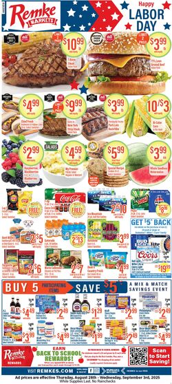 Weekly ad Remke Markets 08/21/2025 - 08/27/2025