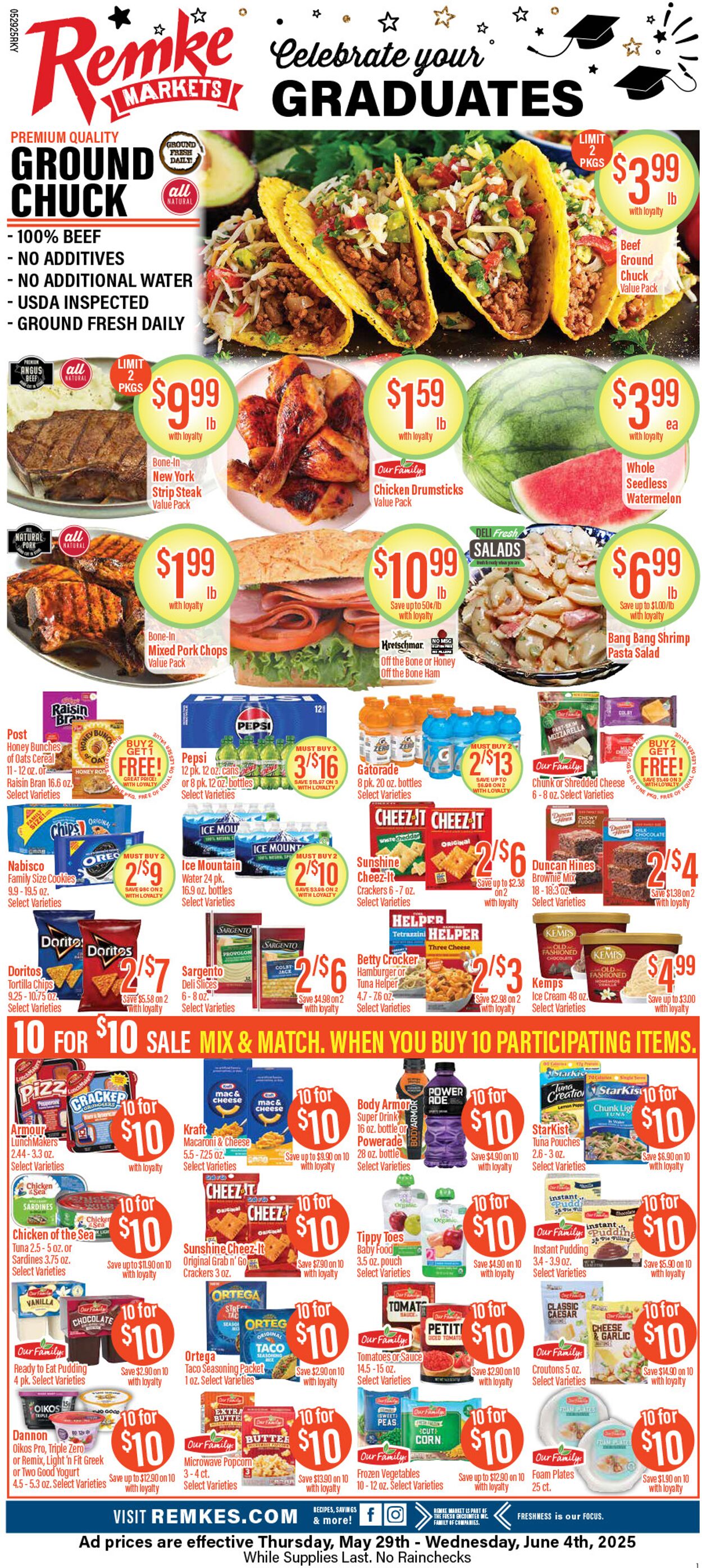 Weekly ad Remke Markets 05/29/2025 - 06/04/2025