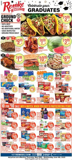 Weekly ad Remke Markets 05/29/2025 - 06/04/2025