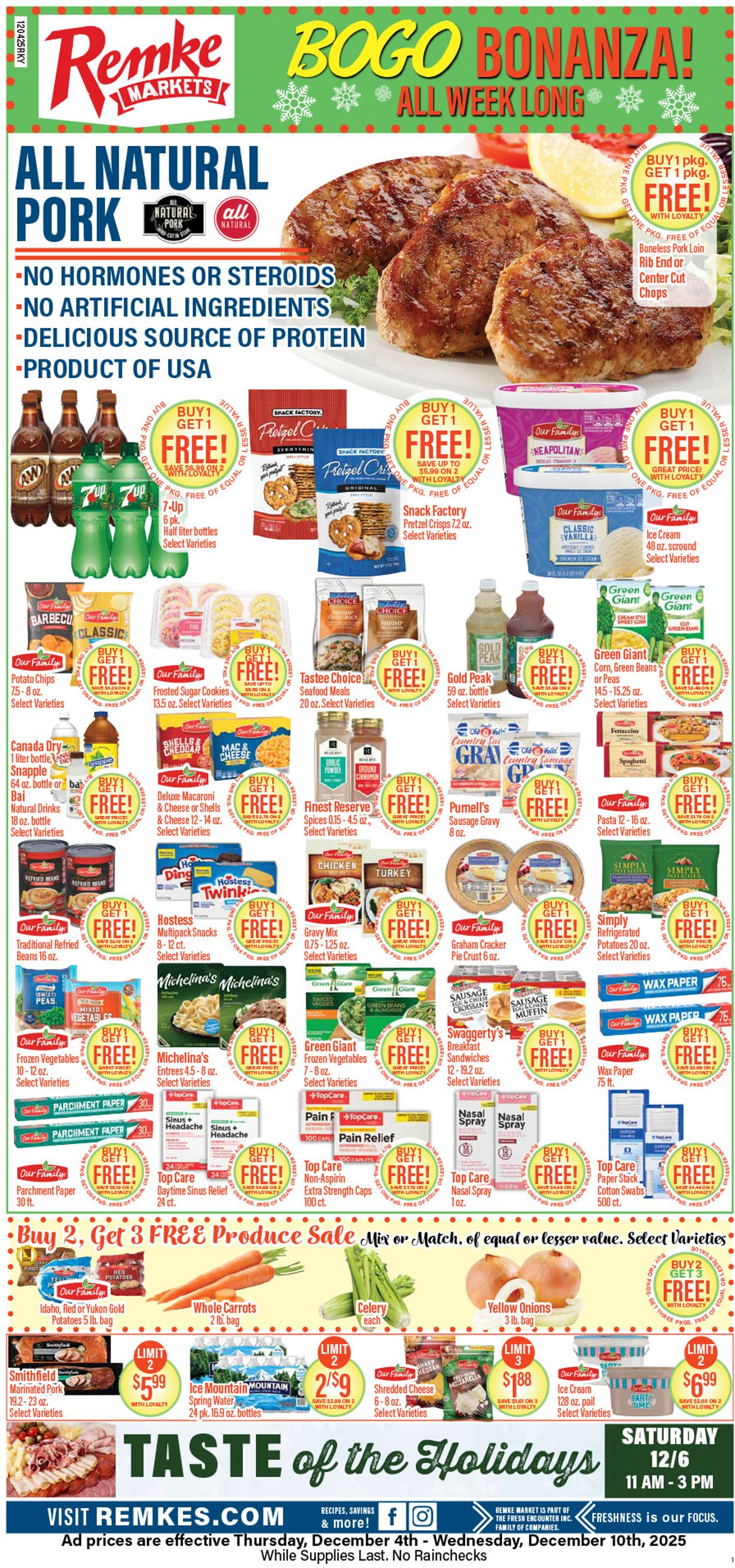 Weekly ad Remke Markets 12/04/2025 - 12/10/2025