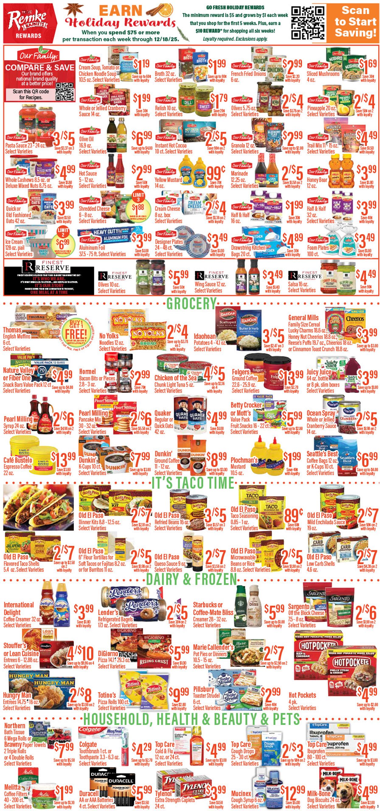Weekly ad Remke Markets 12/04/2025 - 12/10/2025