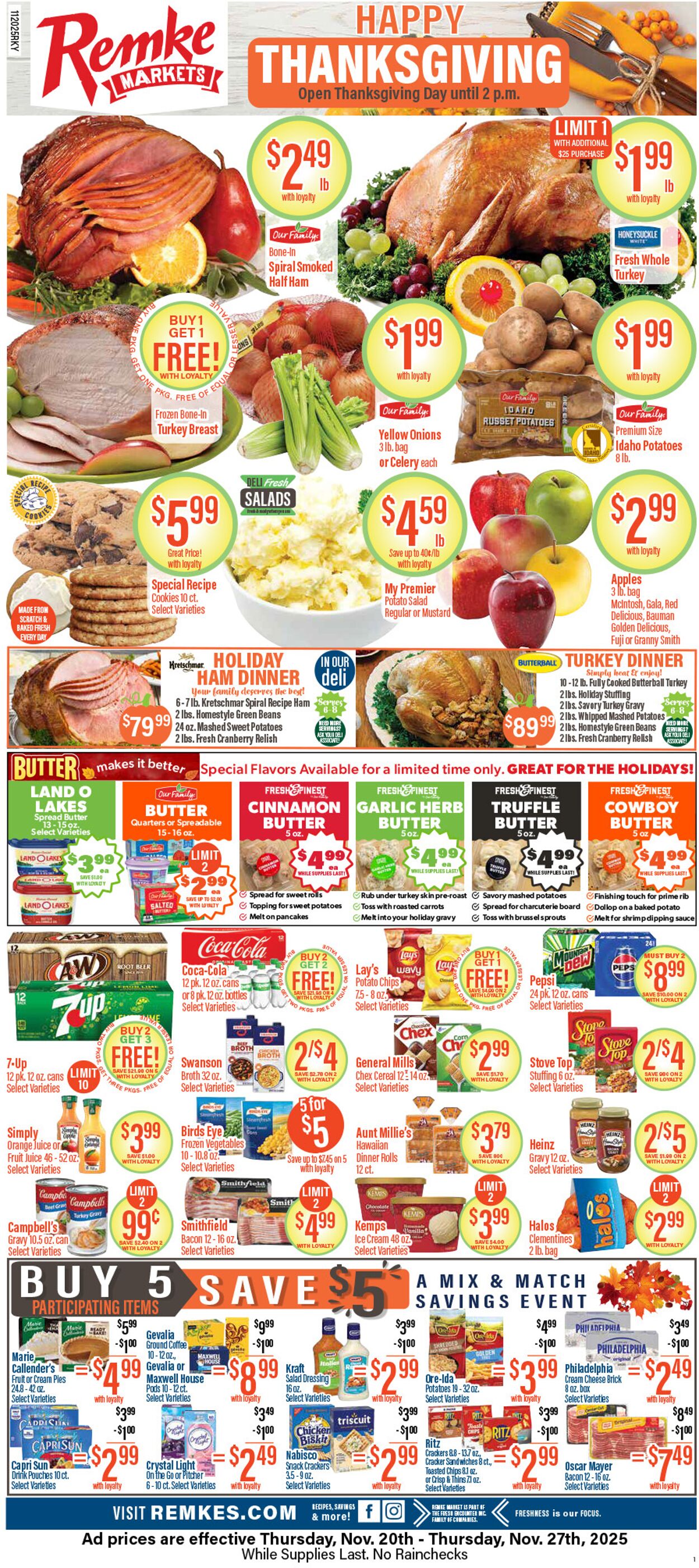 Weekly ad Remke Markets 11/13/2025 - 11/19/2025