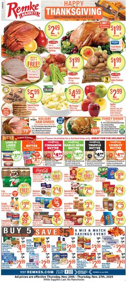 Weekly ad Remke Markets 11/13/2025 - 11/19/2025