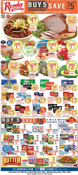 Weekly ad Remke Markets 11/13/2025 - 11/19/2025