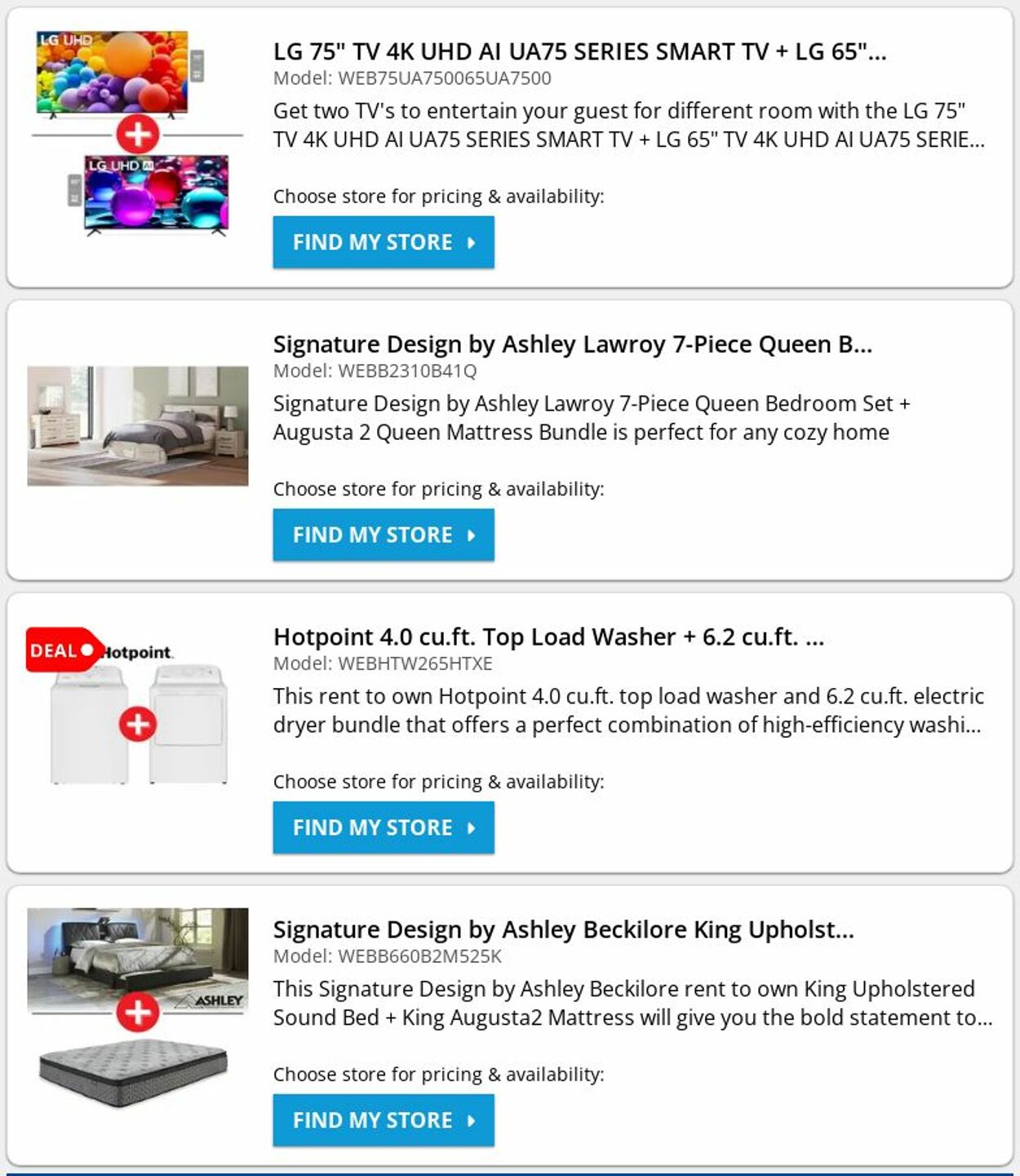 Weekly ad Rent-A-Center 08/18/2025 - 08/27/2025
