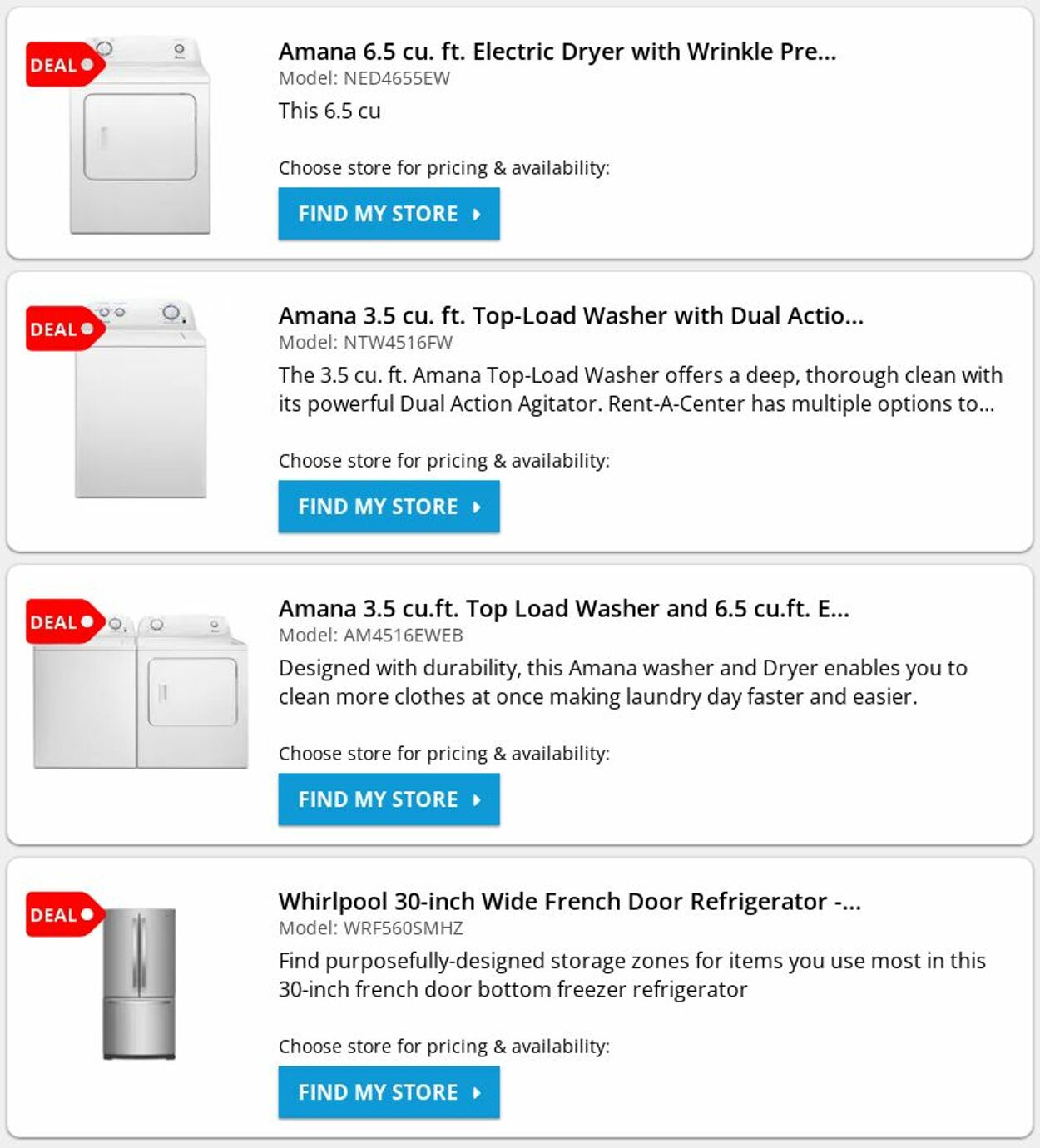 Weekly ad Rent-A-Center 07/14/2025 - 07/23/2025