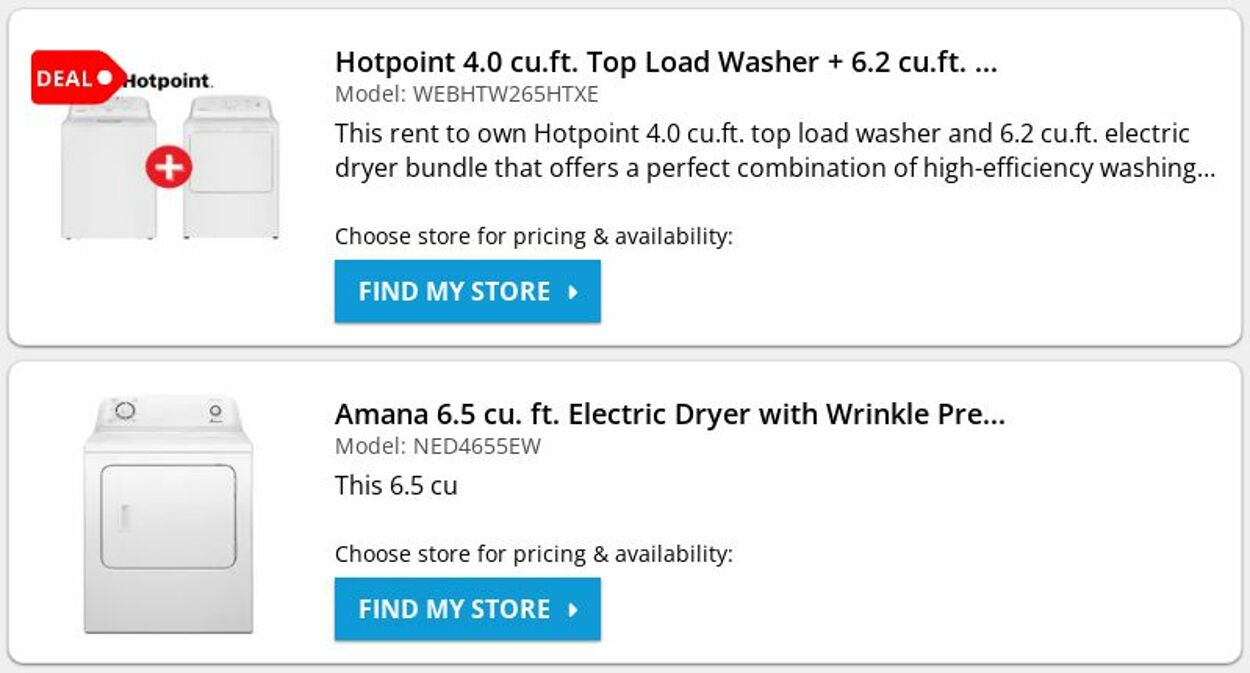 Weekly ad Rent-A-Center 06/23/2025 - 07/02/2025
