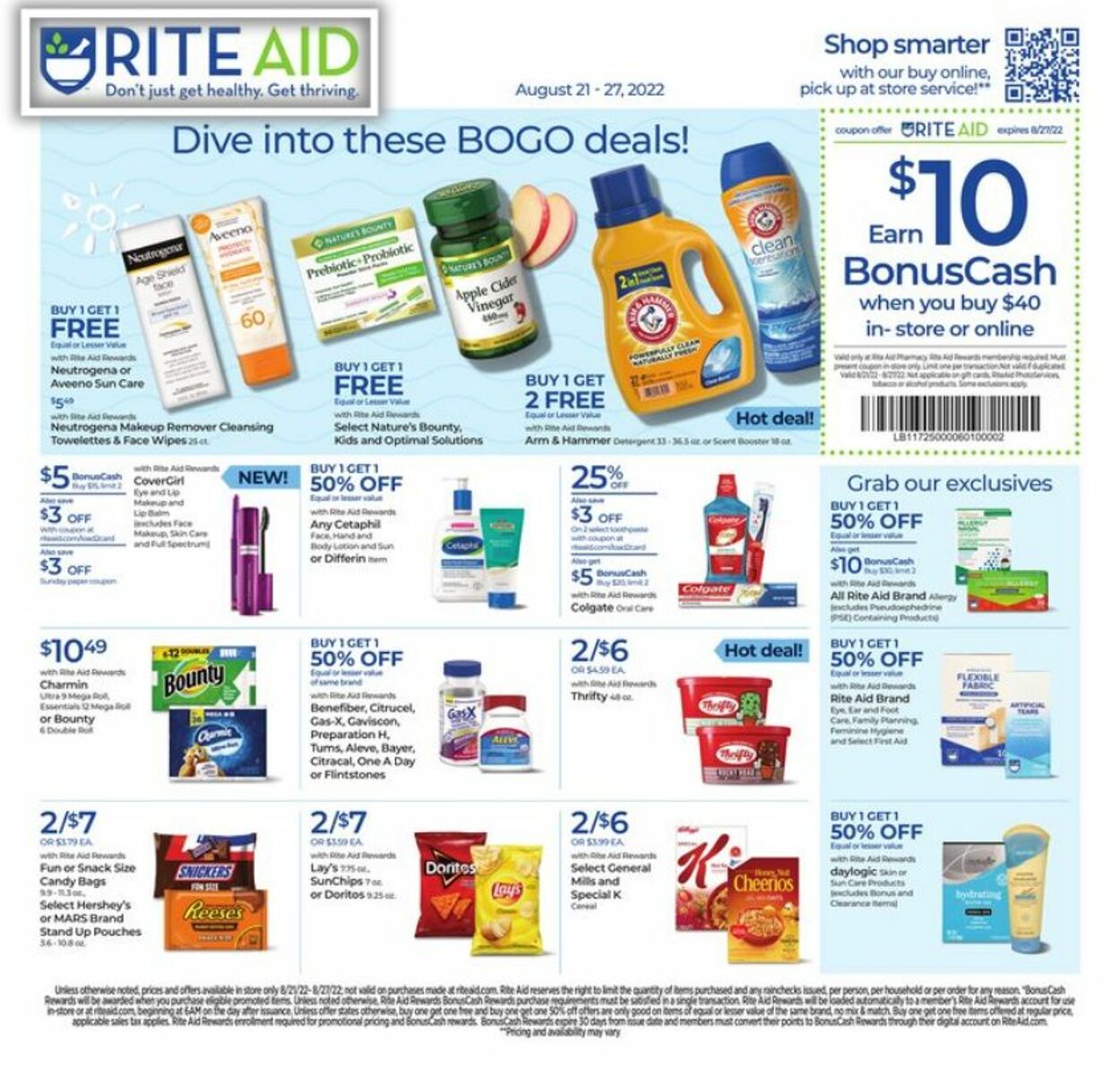 Weekly ad Rite Aid 08/21/2022 - 08/27/2022