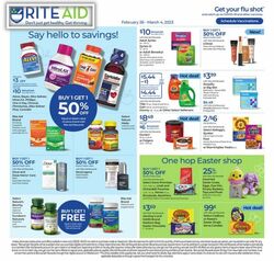 Weekly ad Rite Aid 02/26/2023 - 03/04/2023