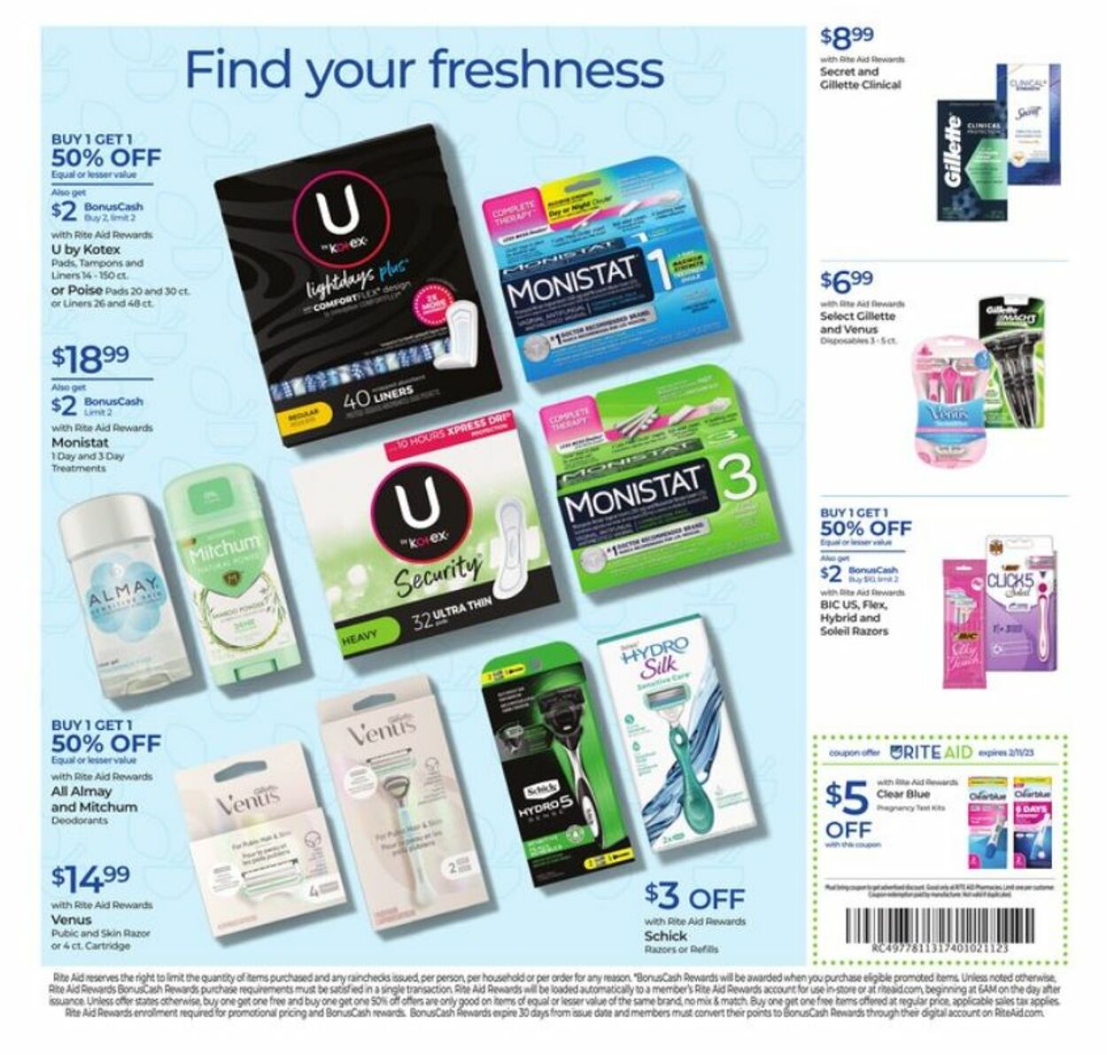 Weekly ad Rite Aid 02/05/2023 - 02/11/2023