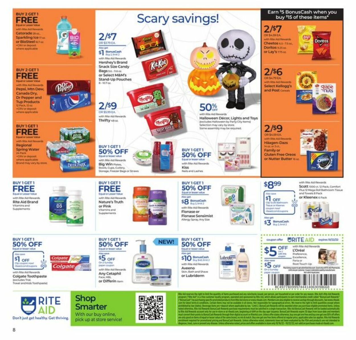 Weekly ad Rite Aid 10/16/2022 - 10/22/2022