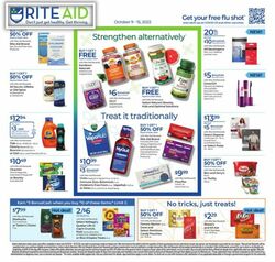 Weekly ad Rite Aid 10/09/2022-10/15/2022